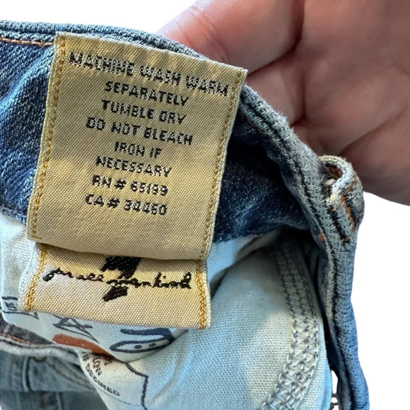 7 For All Mankind Women’s Jeans Size 27 Blue Medium Wash Denim Boot Cut Pants - Picture 12 of 14